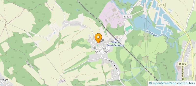 localisation de l'entreprise MONSIEUR LOANN LACHIVER--BERNARD  VILLERS-SAINT-SEPULCRE