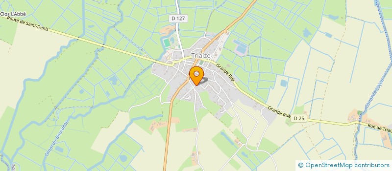 localisation de l'entreprise MONSIEUR LOANN TANGUY--THORAVAL  TRIAIZE