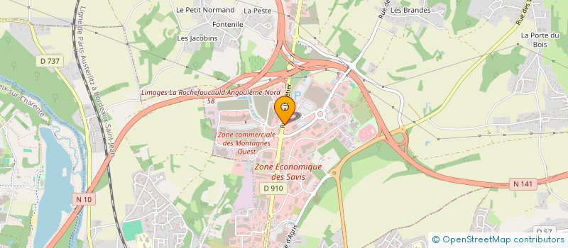 localisation de l'entreprise MONSIEUR LOAY HAMZEH à CHAMPNIERS