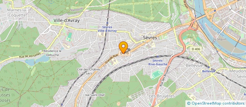 localisation de l'entreprise MONSIEUR LOBSANG KHEDUP NGAWANG SOEPA à SEVRES