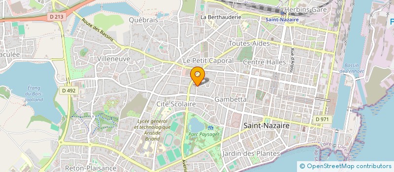 localisation de l'entreprise MONSIEUR LOC LE VAN  SAINT-NAZAIRE