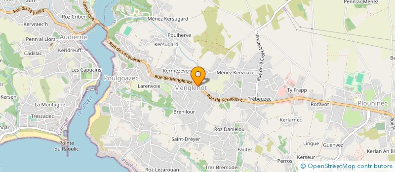 localisation de l'entreprise MONSIEUR LOEIZ COLIN  PLOUHINEC