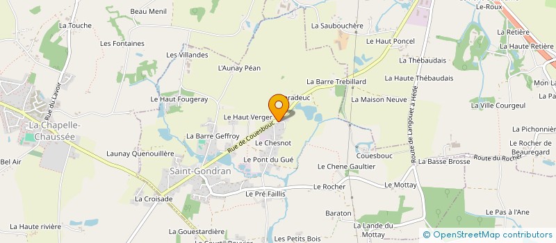 localisation de l'entreprise MONSIEUR LOEIZ FROGE à SAINT-GONDRAN