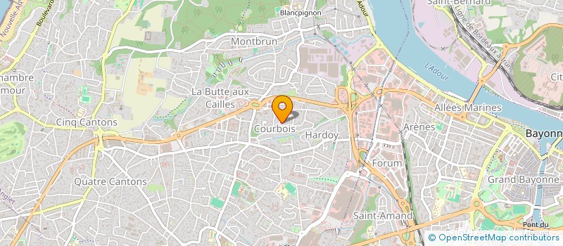 localisation de l'entreprise MONSIEUR LOEVAN LARCEBEAU  ANGLET