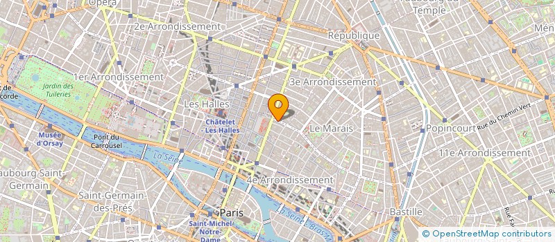 localisation de l'entreprise MONSIEUR LOEVENN GAUTIER  PARIS