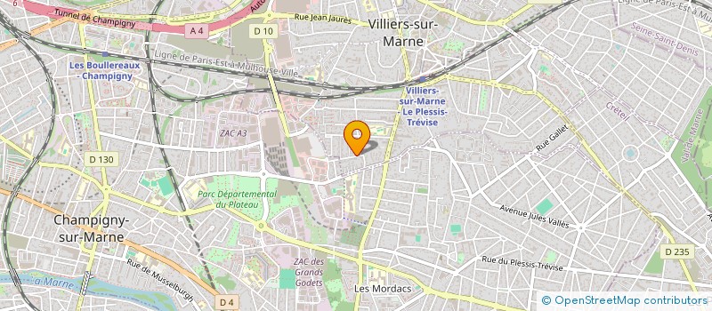 localisation de l'entreprise MONSIEUR LOFDY MOULLEY  VILLIERS-SUR-MARNE