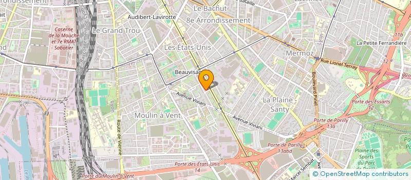 localisation de l'entreprise MONSIEUR LOFTI BELGACEM  LYON