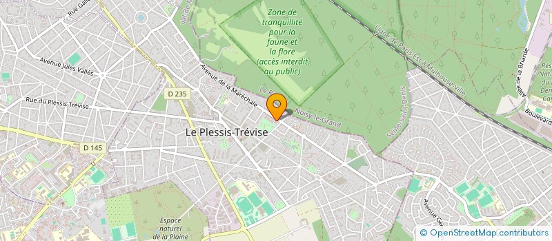 localisation de l'entreprise MONSIEUR LOFTI BOUSSIF  LE PLESSIS-TREVISE