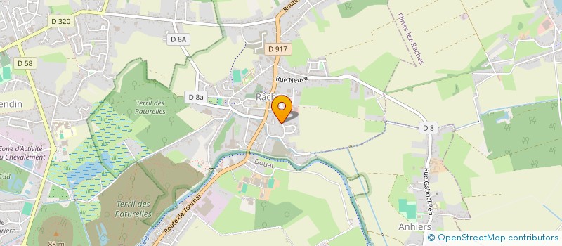 localisation de l'entreprise MONSIEUR LOGAN ALONDEAU  RACHES