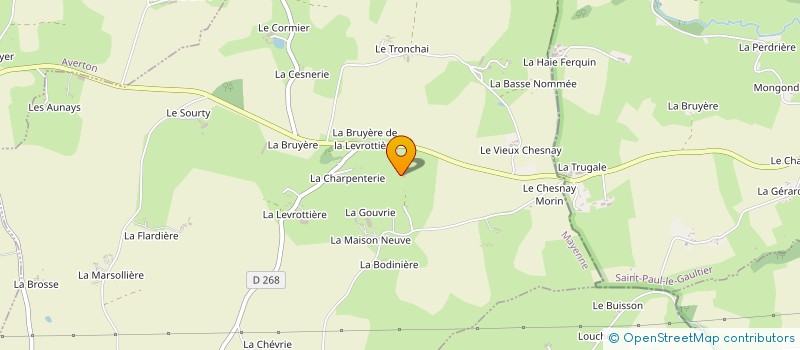 localisation de l'entreprise MONSIEUR LOGAN BALLOIS  SAINT-AUBIN-DU-DESERT