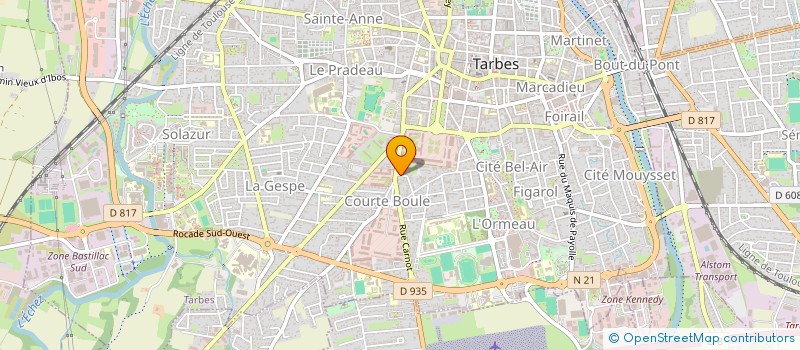 localisation de l'entreprise MONSIEUR LOGAN BAYLOU  TARBES