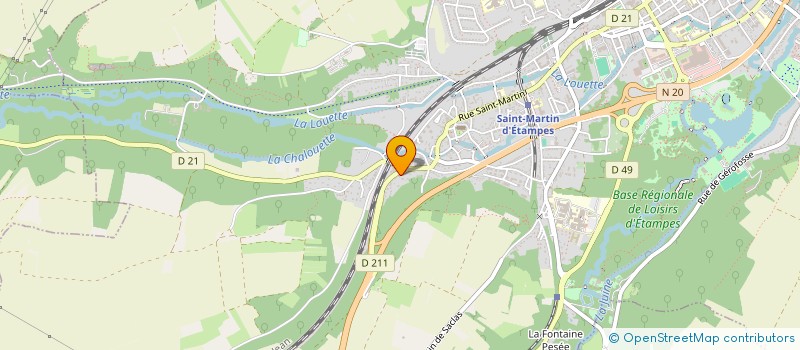 localisation de l'entreprise MONSIEUR LOGAN BERT  ETAMPES