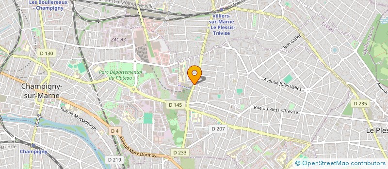 localisation de l'entreprise MONSIEUR LOGAN BIDARRA DA SILVEIRA à CHAMPIGNY-SUR-MARNE