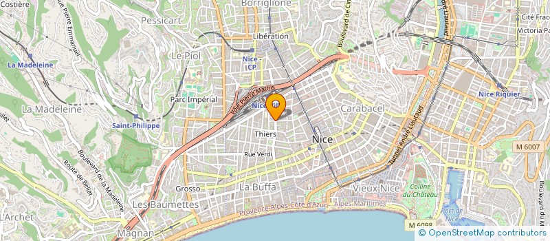 localisation de l'entreprise MONSIEUR LOGAN BIGINI  NICE