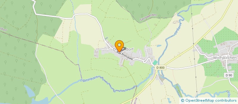 localisation de l'entreprise MONSIEUR LOGAN BOEHLER  DIEDENDORF