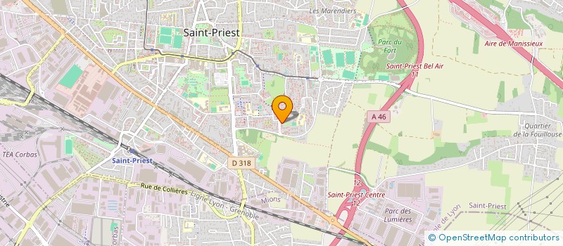 localisation de l'entreprise MONSIEUR LOGAN CASTARD  SAINT-PRIEST