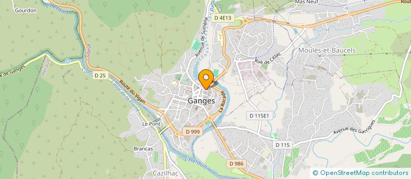 localisation de l'entreprise MONSIEUR LOGAN CATRIX  GANGES