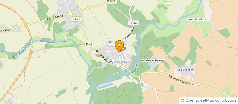 localisation de l'entreprise MONSIEUR LOGAN CHERON  MESNILS-SUR-ITON