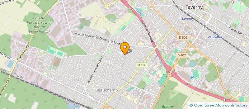 localisation de l'entreprise MONSIEUR LOGAN COUPIER  BEAUCHAMP