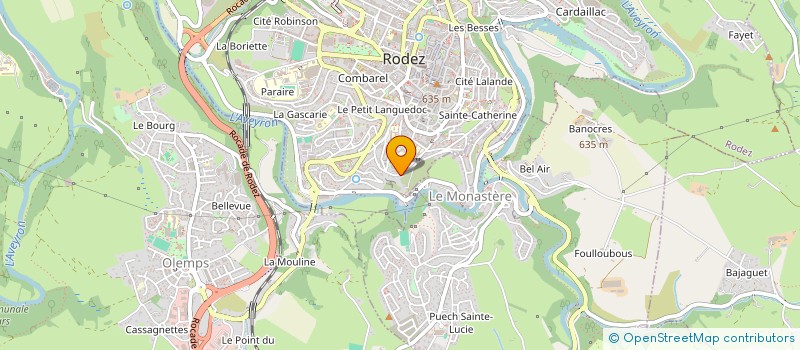 localisation de l'entreprise MONSIEUR LOGAN DELFOLY à RODEZ