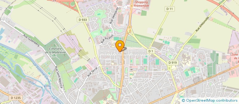 localisation de l'entreprise MONSIEUR LOGAN DELVILLE  AMIENS