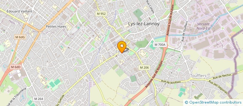 localisation de l'entreprise MONSIEUR LOGAN DEMANNE  LANNOY