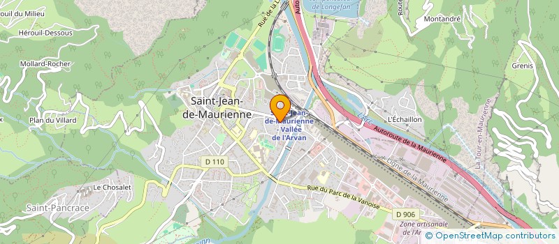 localisation de l'entreprise MONSIEUR LOGAN DURAZ à SAINT-JEAN-DE-MAURIENNE