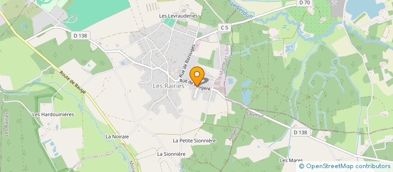 localisation de l'entreprise MONSIEUR LOGAN FATUIMOANA  LES RAIRIES