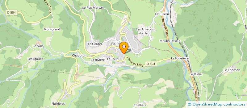 localisation de l'entreprise MONSIEUR LOGAN FELIX  GRANDRIS