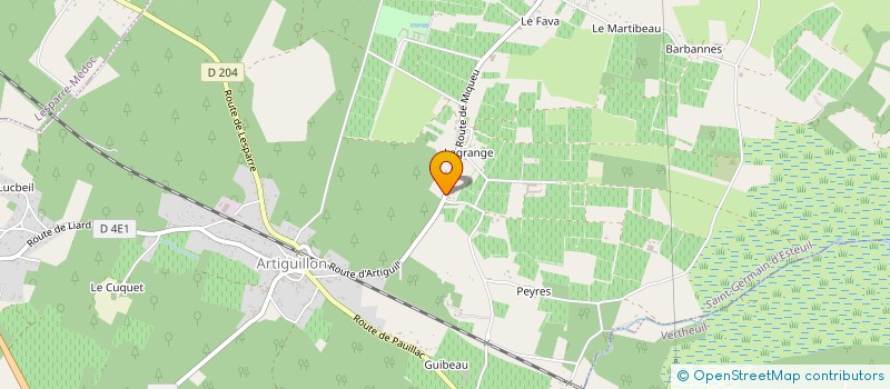 localisation de l'entreprise MONSIEUR LOGAN FLETY  SAINT-GERMAIN-D'ESTEUIL