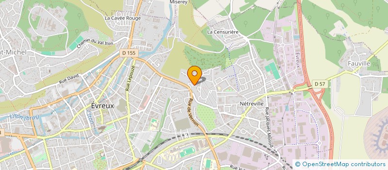 localisation de l'entreprise MONSIEUR LOGAN FREMAUX  EVREUX