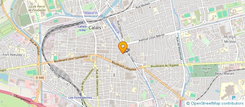 localisation de l'entreprise MONSIEUR LOGAN GOUDAL  CALAIS