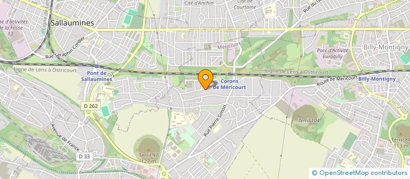 localisation de l'entreprise MONSIEUR LOGAN HENNION  MERICOURT