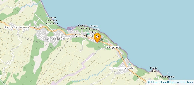 localisation de l'entreprise MONSIEUR LOGAN HUET  SAINTE-ROSE