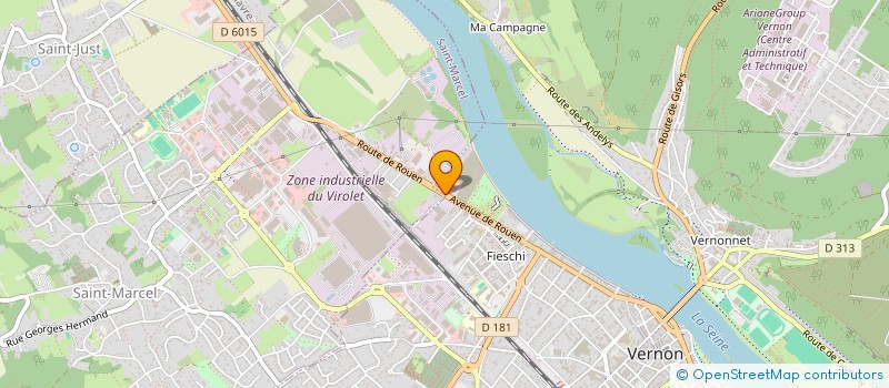 localisation de l'entreprise MONSIEUR LOGAN JEANROY  SAINT-MARCEL