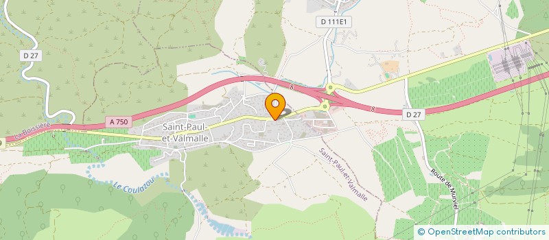 localisation de l'entreprise MONSIEUR LOGAN KRAUSS  SAINT-PAUL-ET-VALMALLE