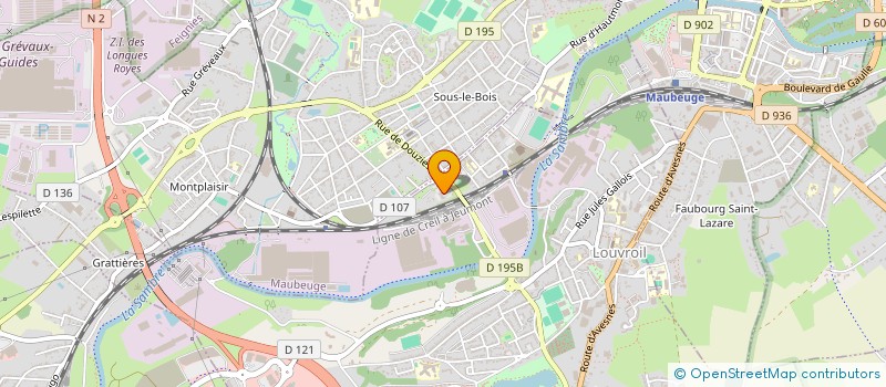 localisation de l'entreprise MONSIEUR LOGAN LAGARDE  LOUVROIL