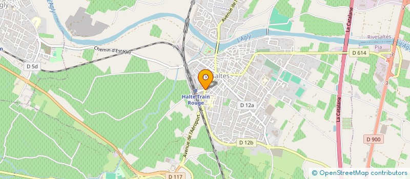 localisation de l'entreprise MONSIEUR LOGAN LAGRENEE  RIVESALTES