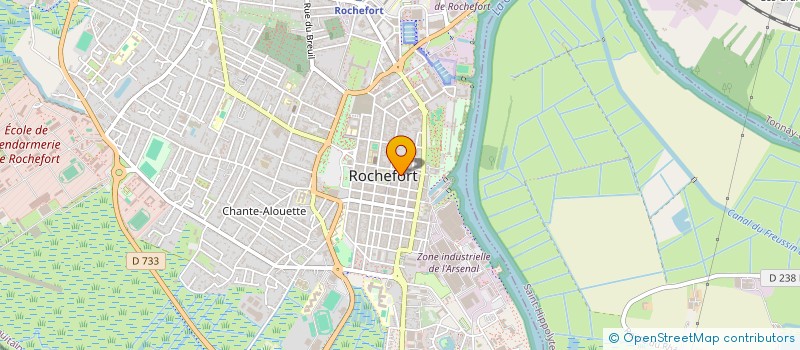 localisation de l'entreprise MONSIEUR LOGAN LE BRICQUIR  ROCHEFORT