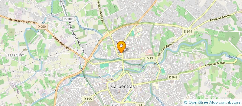 localisation de l'entreprise MONSIEUR LOGAN LEFEBVRE  CARPENTRAS