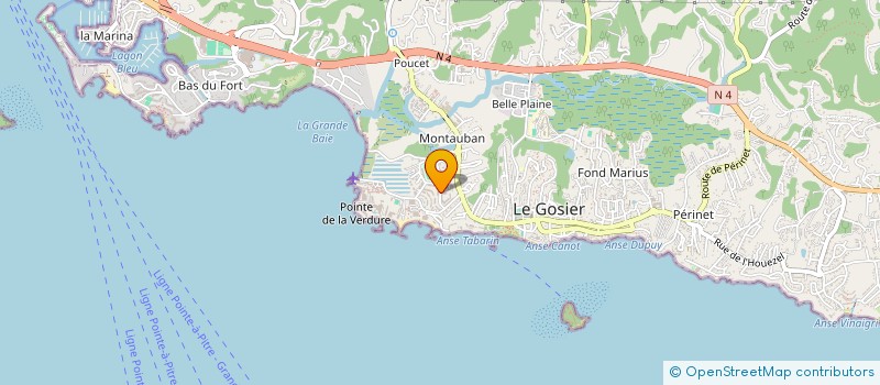 localisation de l'entreprise MONSIEUR LOGAN LOLOT à SAINTE-ANNE