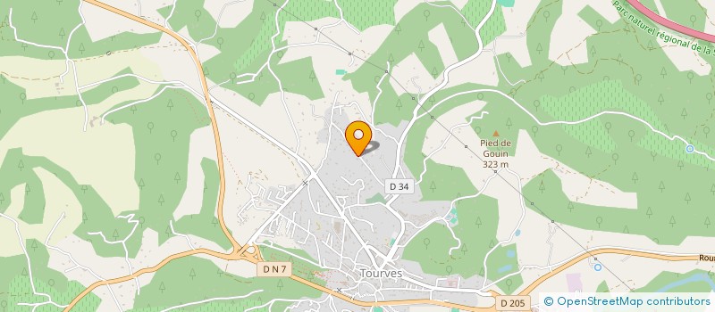 localisation de l'entreprise MONSIEUR LOGAN LORIG  TOURVES