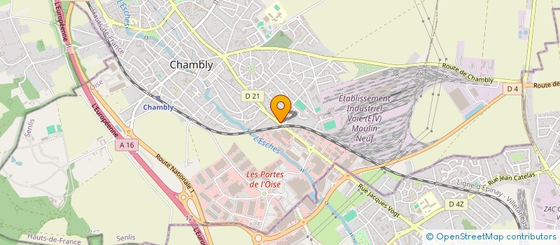 localisation de l'entreprise MONSIEUR LOGAN LUGEZ  CHAMBLY