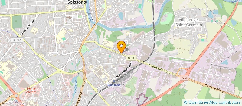 localisation de l'entreprise MONSIEUR LOGAN MAUGE à SOISSONS