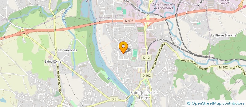 localisation de l'entreprise MONSIEUR LOGAN MELOT  SAINT-JUST-SAINT-RAMBERT