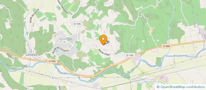 localisation de l'entreprise MONSIEUR LOGAN MIGLIORINI  GOULT