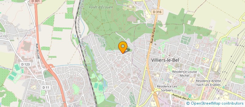 localisation de l'entreprise MONSIEUR LOGAN PARAMESWARAN  SARCELLES