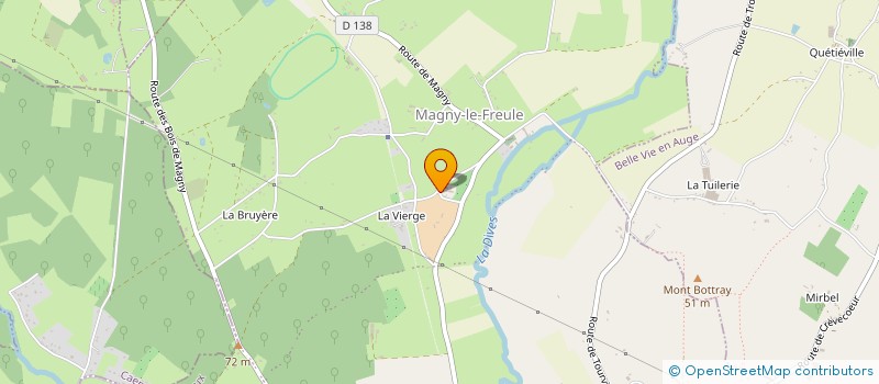 localisation de l'entreprise MONSIEUR LOGAN PIQUE  MEZIDON VALLEE D'AUGE