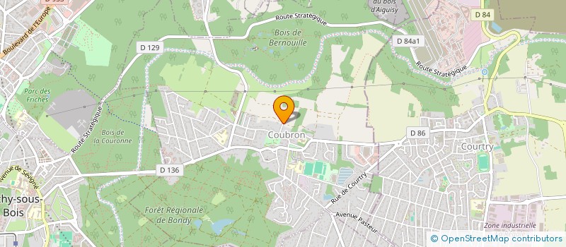 localisation de l'entreprise MONSIEUR LOGAN REINHARD  COUBRON