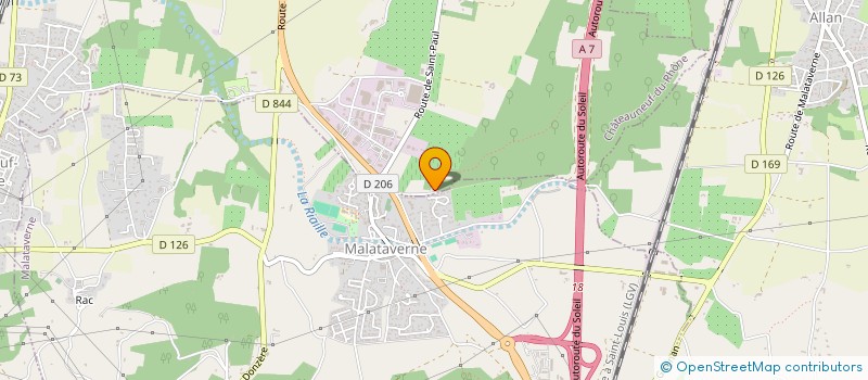 localisation de l'entreprise MONSIEUR LOGAN RICO  CHATEAUNEUF-DU-RHONE